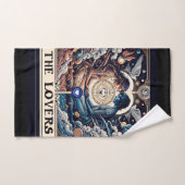 DE LIEFHEBBERS Tarot Celestial Man & Vrouw Soulmat Bad Handdoek (Handdoek)