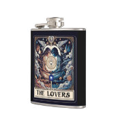 DE LIEFHEBBERS Tarot Celestial Man & Vrouw Soulmat Heupfles (Links)