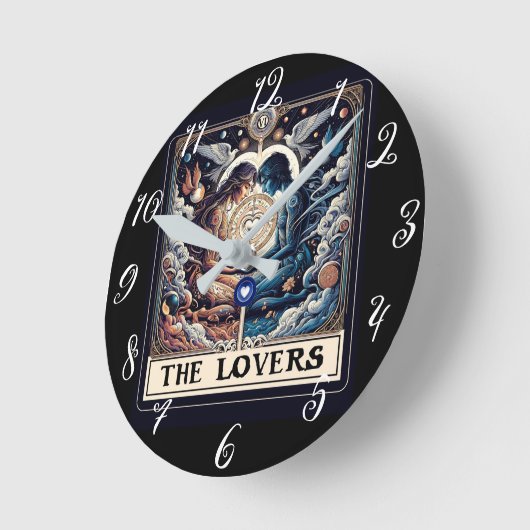 DE LIEFHEBBERS Tarot Celestial Man & Vrouw Soulmat Ronde Klok (Hoek)