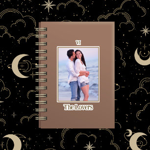 De liefhebbers Tarot Kaart   Happy Couple Foto Sticker