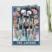 De liefhebbers Tarot Skeletten Bloemen Gotische Br Programma (Voorkant)