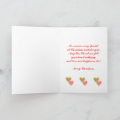 De Liefjes van Kerstmis met Liefde Feestdagen Kaart (Binnen)