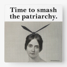 De lieflijk  Smash de patriarchistische feminist