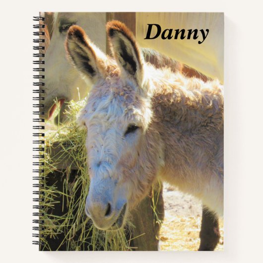De liefste Donkey ooit gepersonaliseerd Notitieboe Notitieboek (Voorkant)