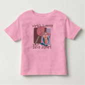 De liefste grote zuster van de wereld kinder shirts (Voorkant)