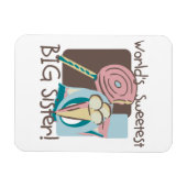 De liefste grote zuster van de wereld magneet (Horizontaal)