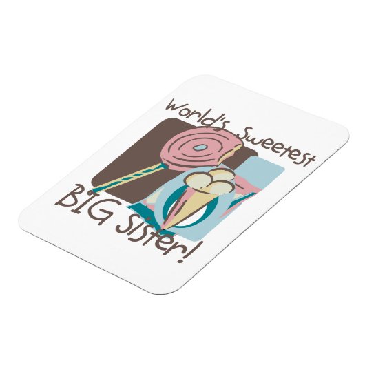 De liefste grote zuster van de wereld magneet (Linkerzijde)