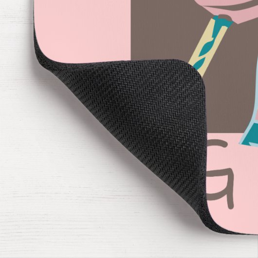 De liefste grote zuster van de wereld muismat (Hoek)