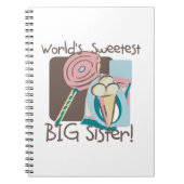 De liefste grote zuster van de wereld notitieboek (Voorkant)