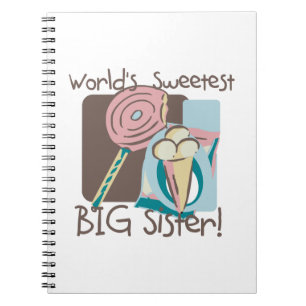 De liefste grote zuster van de wereld notitieboek