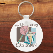 De liefste grote zuster van de wereld sleutelhanger (Voorkant)