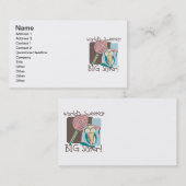 De liefste grote zuster van de wereld visitekaartje (Voorkant / Achterkant)