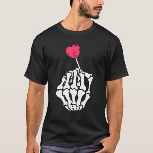De liefste hartklep van het Snoep Heart Funny Vale T-shirt (Voorkant)