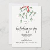 De liefste kerstfeestdag van Mistletoe nodigt uit Kaart (Voorkant)