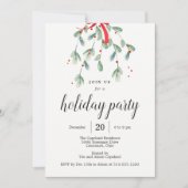 De liefste kerstfeestdag van Mistletoe nodigt uit Kaart (Voorkant)