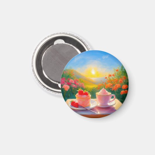 De liefste middag van de dag magneet (Voorkant / Achterkant)