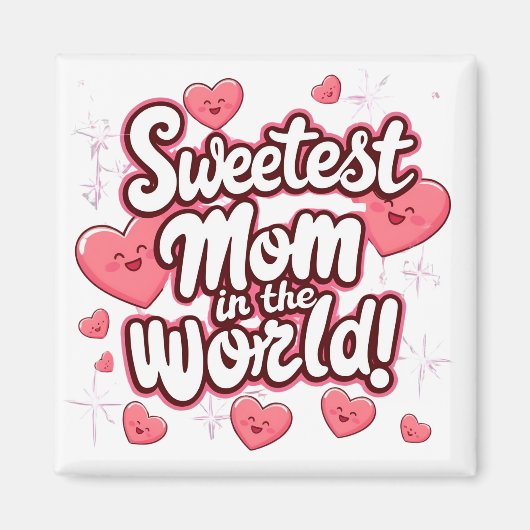 De liefste moeder ter wereld magneet (Voorkant)