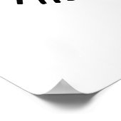 De liefste Pop Funny Snoep Lollipop Pun Poster (Hoek)