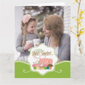 De liefste tante ter wereld verjaardag kaart (Gele Bloem)