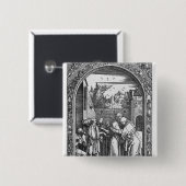 De "Life of the Virgin"-serie Vierkante Button 5,1 Cm (Voorkant /achterkant)