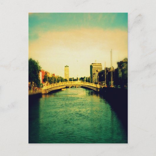 De Liffey Briefkaart (Voorkant)
