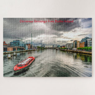 De Liffey Dublin. Jigzaag Puzzle Legpuzzel