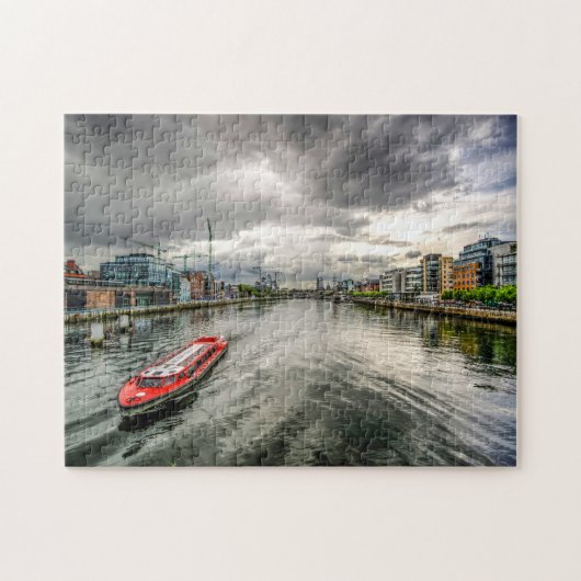 De Liffey Dublin. Legpuzzel (Horizontaal)