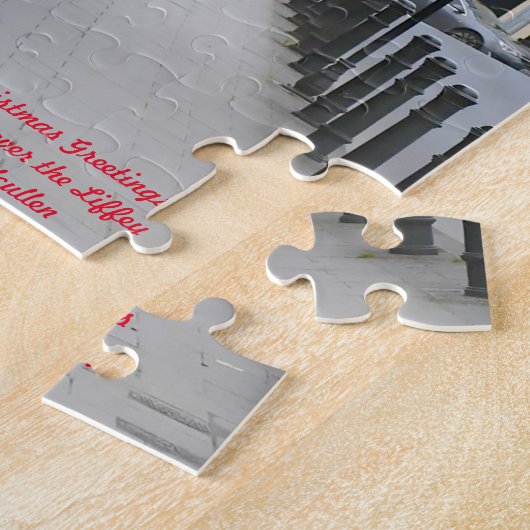 De Liffey Kilcullen. kerstcadeautjes Legpuzzel (Zijkant)