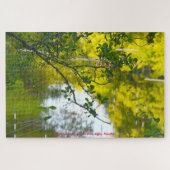 De Liffey Kilcullen. kerstcadeautjes Legpuzzel (Horizontaal)