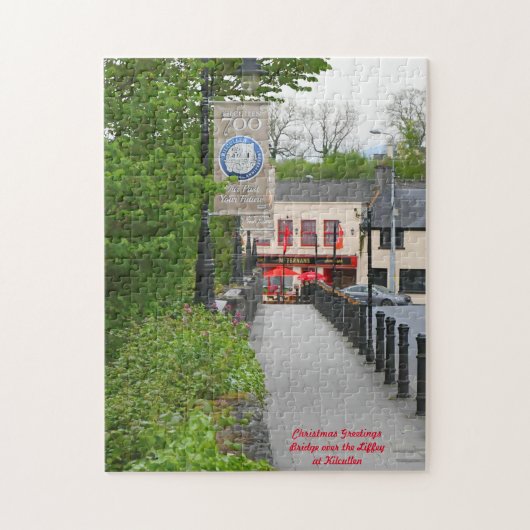 De Liffey Kilcullen. kerstcadeautjes Legpuzzel (Verticaal)