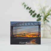 De Liftbrug Duluth Minnesota Briefkaart (Staand voorkant)
