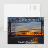 De Liftbrug Duluth Minnesota Briefkaart (Voorkant / Achterkant)