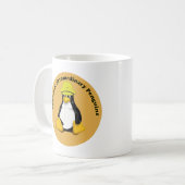 De Liga van Buitengewone pinguïns Koffiemok (Voorkant links)