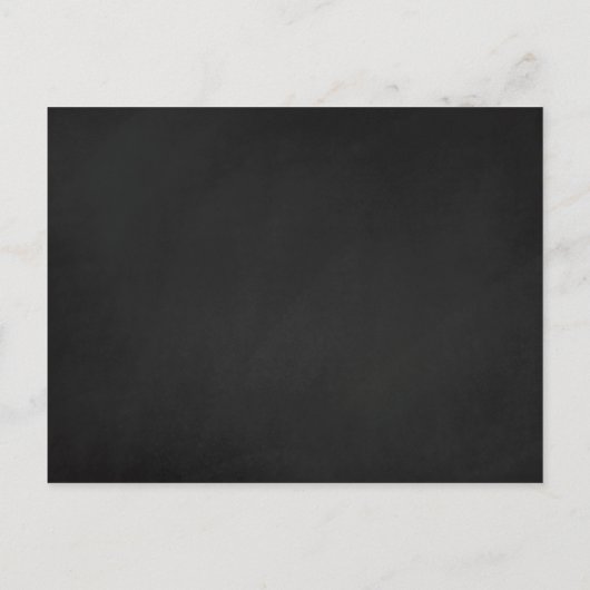 De Lights van het Koord van het Chalkboard Wedding Aankondigingskaart (Achterkant)