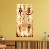 De lijkwade van Turijn Stretched Canvas Afdruk (Insitu (Woonkamer))