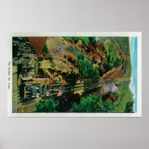 De lijn bij Mt. LoweMt. Lowe, CA Poster
