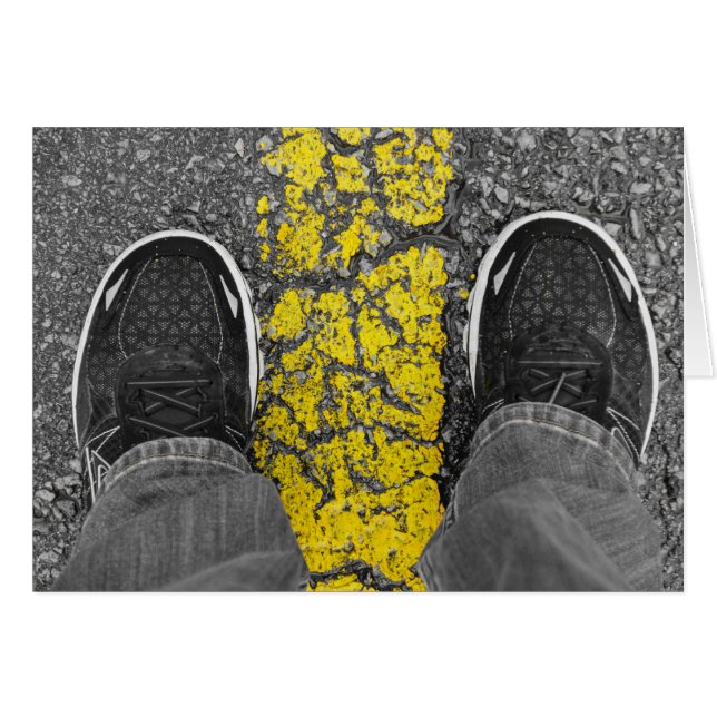 De lijn lopen (Voorkant Horizontaal)