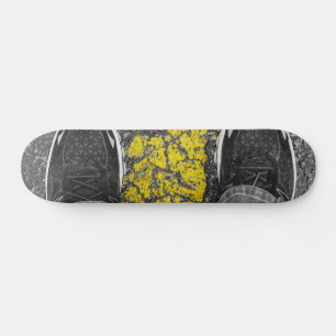 De lijn lopen persoonlijk skateboard