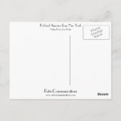 De Lijn New York van Holland Amerika Briefkaart (Achterkant)