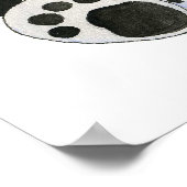 De lijn omhoog Poster EXTRA GROTE (Hoek)