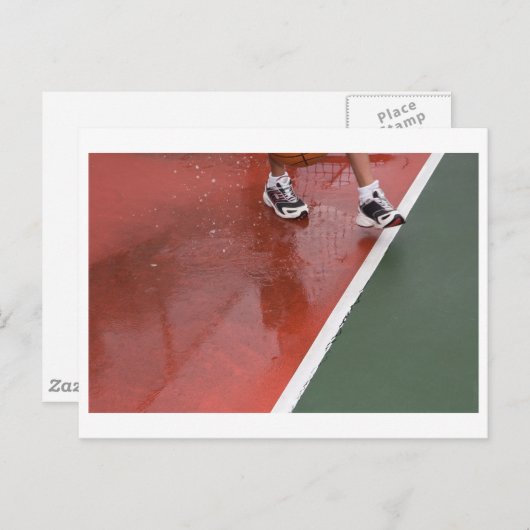 de lijn overschrijden briefkaart (Voorkant / Achterkant)