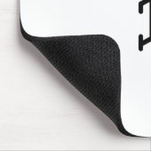 De lijn tekening. E-bike-en-MTB fietsen. Muismat (Hoek)