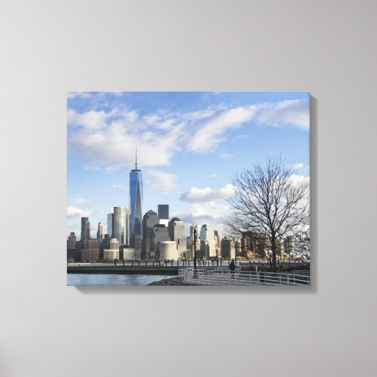 De Lijn van de Veldlijn van het Lagerhuis van Manh Canvas Afdruk (Voorkant)