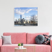De Lijn van de Veldlijn van het Lagerhuis van Manh Canvas Afdruk (Insitu (Woonkamer))