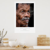 De lijnen van het Leven drukken Poster (Keuken)