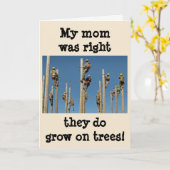 De lijnwachters groeien op Bomen Kaart (Gele Bloem)