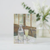 De Lijst van de koffie met Alsem door Vincent van Briefkaart (Staand voorkant)