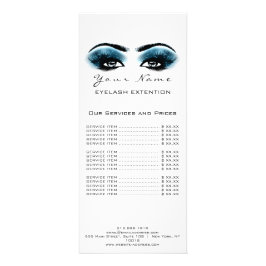 De Lijst van de prijs knoopt Uitbreiding Makeup Bl Reclamekaart