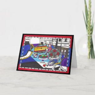 De Lijst van Hashanah van Rosh Feestdagen Kaart