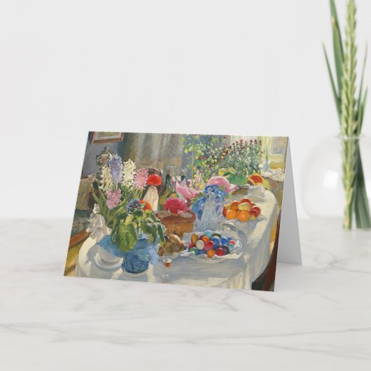 De Lijst van Pasen Feestdagen Kaart (Voorkant)